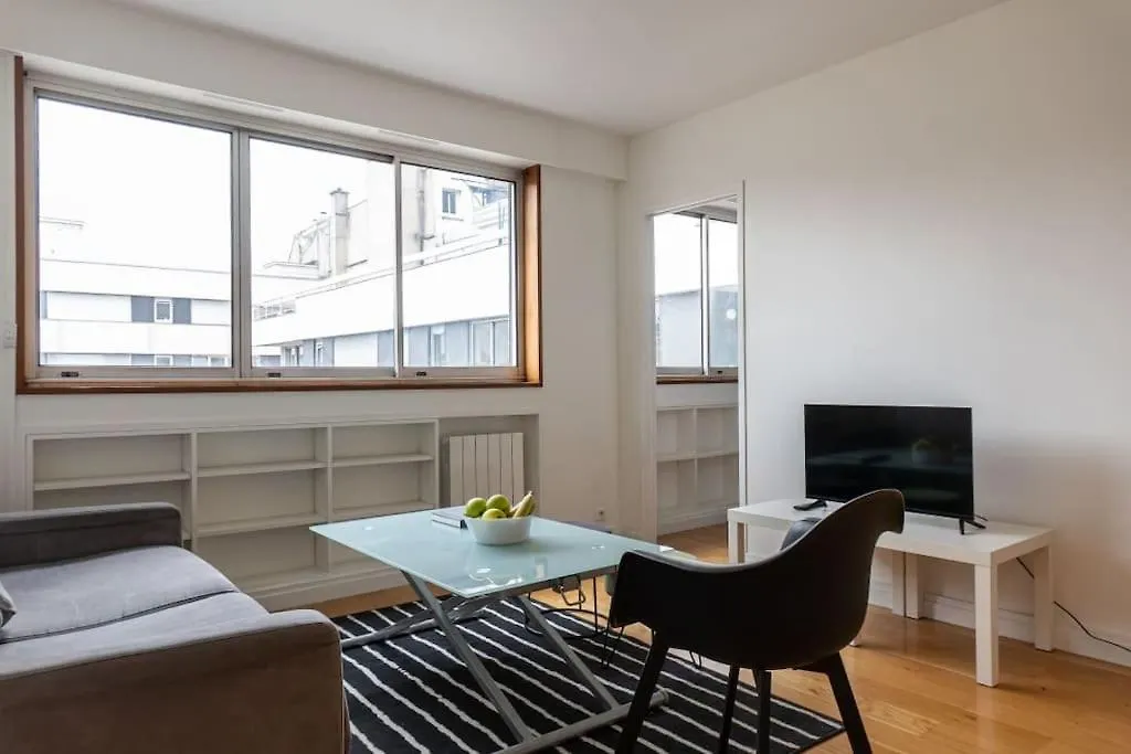 公寓 巴黎Calm 1Br Galeries Lafayette公寓