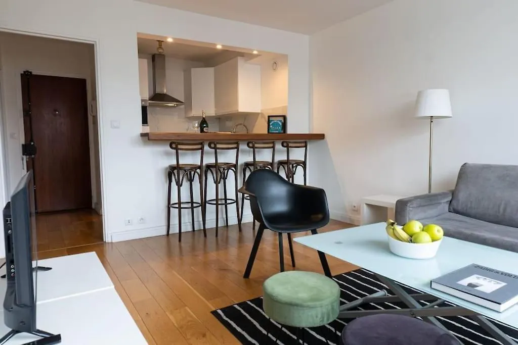 公寓 巴黎Calm 1Br Galeries Lafayette公寓 法国